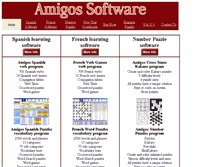 Tablet Screenshot of amigossoftware.com